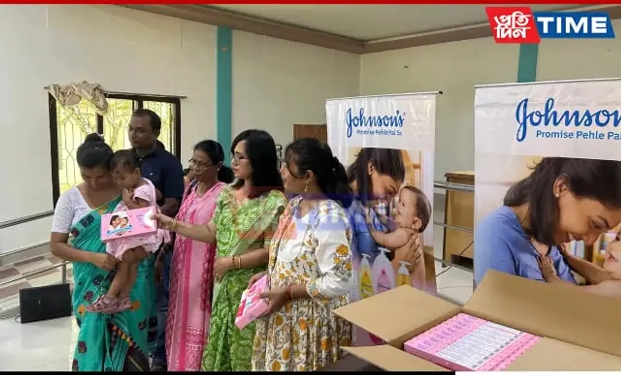 Johnson's Baby & Pratidin Media Group Organize Newborn Care Program At 3 Centres In Golaghat